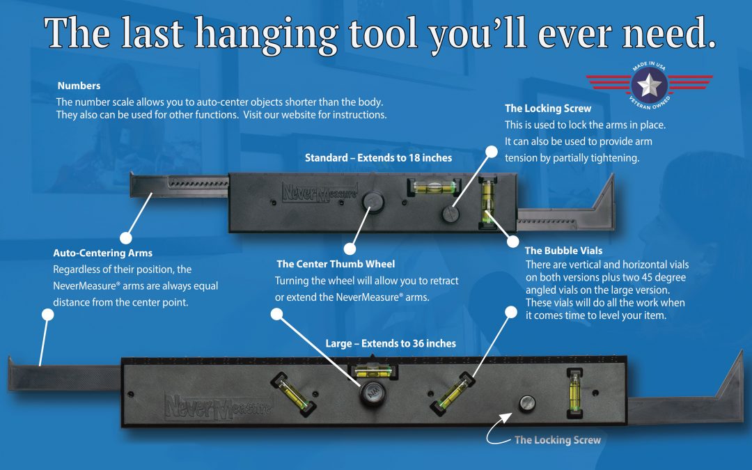 NeverMeasure - The Last Hanging Tool You'll Ever Need